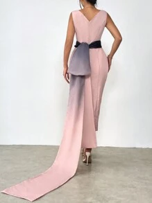 SHEIN Privé Vestido De Mujer - Rosa Pálido - Ver 2