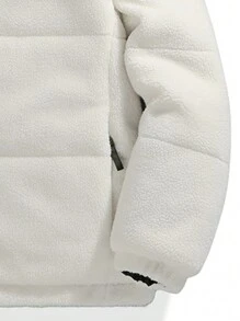 男士冬季双面穿保暖外套，保暖 - 軍綠色 - 查看 3