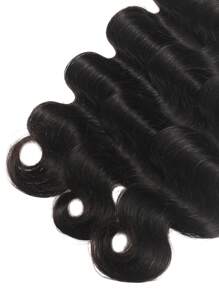 3pcs Múa Tự nhiên Đen Tóc con người trinh nữ - SNatural - Xem 6