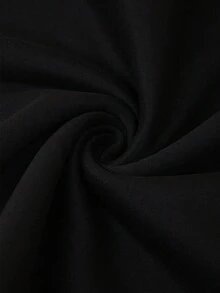 Áo nỉ nam in khẩu hiệu - màu đen - Xem 4