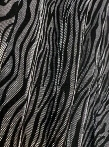 Zolique High Waist Flare Leg Pants Fall Cloth For Women - Black - View 6