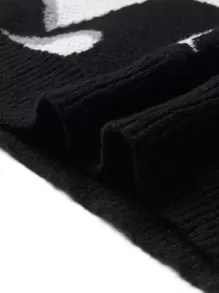 Manfinity EZcore 男士星空宇航员图案毛衣，秋冬款，长袖上衣