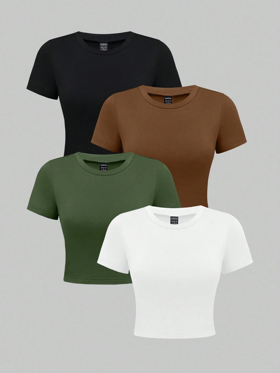 SHEIN 女士t恤 - 彩色 - 查看 1