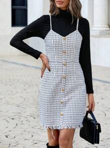 SHEIN Privé 女裝連身裙 - 彩色 - 查看 4