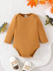 2 Miếng Em bé Đáng yêu Khủng long In Tay áo dài Áo liền quần chặt - Nhiều màu - Xem 7