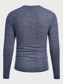 GENTILAND Men 2pcs Antler & Letter Graphic Tee - Multicolor - View 3