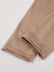 SHEIN Fondos De Chicas (pequeño) - Caqui - Ver 5