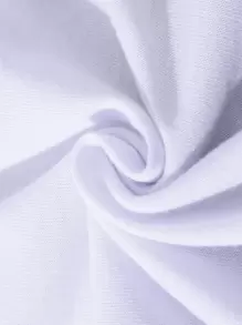 Manfinity Roghcode Men Vacation Printed Loose Fit Long Sleeve T-Shirt With Letter Graphic Pattern, Boyfriend Gift, Fall - White - View 5