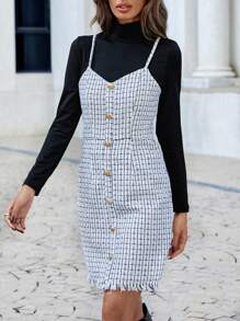 SHEIN Privé 女裝連身裙 - 彩色 - 查看 5