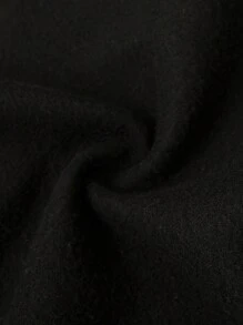 Manfinity EMRG Chaqueta De Béisbol De Bloque De Color Suelta Con Estampado De Letras Para Hombres
