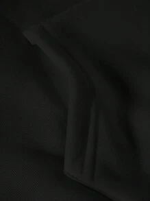 SHEIN LUNE Slogan In Hoodie - màu đen - Xem 3