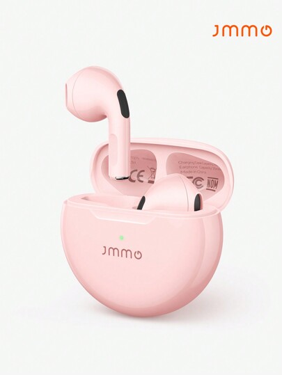 JMMO Wireless Earbuds With Premium Sound, 5.3 Auto Pairing Ear Buds With Long Playtime Light Weight Waterproof Wireless Headphones For IOS And Android, Suitable For Sports Workout