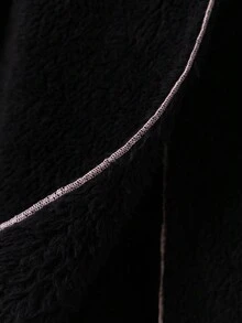 SHEIN Cô gái Tween 1 Miếng Hai âm Áo trùm đầu Không có thắt lưng - Nhiều màu - Xem 6