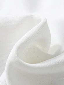 SHEIN Tween Girl Sweatshirt With Slogan Print - White - View 5