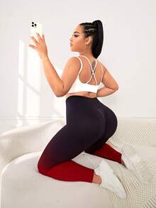 Daily&Casual Talla grande Pantalones deportivo alta elasticidad Ajustado - Multicolor - Ver 3