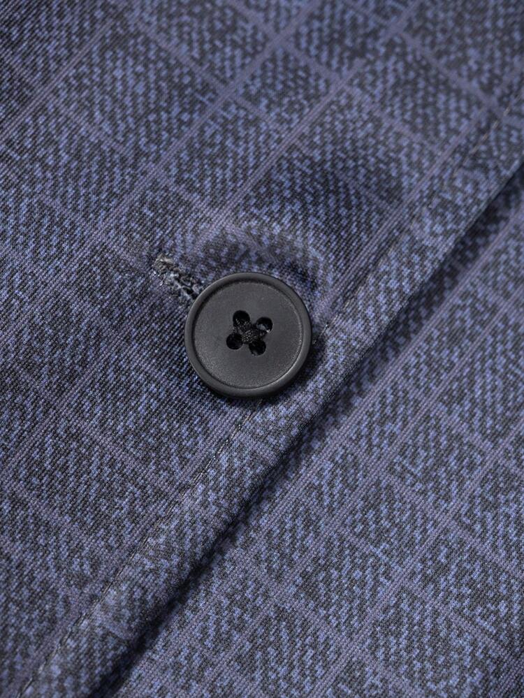 2pcs/set Boys' Gentleman Suit Set With Long Pants, Deep Gray, For Parties, Performance, Birthdays, Weddings, Evening Parties