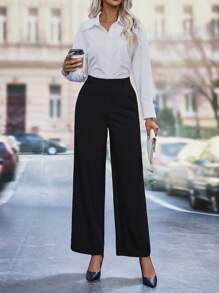 Chiquease 實色直筒褲