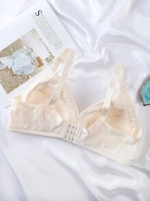 Moonlight&Mama Maternity Printed Underwear Bra For Mother - Coral Pink - View 2