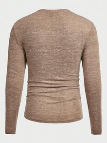 GENTILAND Men 2pcs Antler & Letter Graphic Tee - Multicolor - View 4