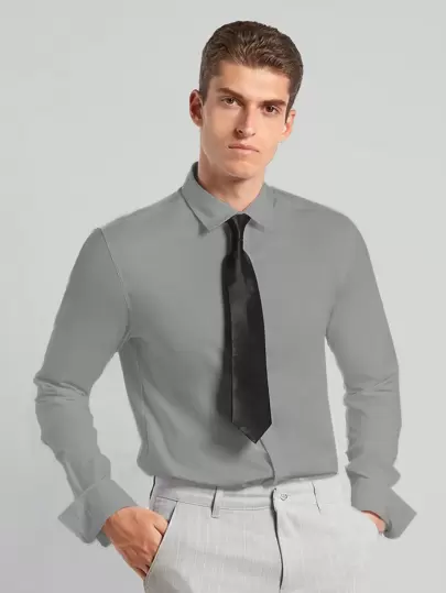 RueChic Men's Shirt With Tie Included