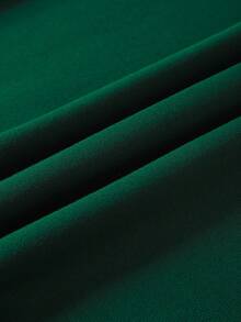 SHEIN LUNE 復古字母和龍紋印花女裝運動衫 - 墨綠色 - 查看 4