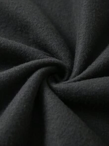 INAWLY Women'S Slogan Print Fleece Sweatshirt - Black - View 5