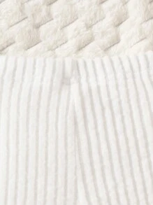 Bebé niña 3 piezas Pantalones tejido de canalé - Multicolor - Ver 4