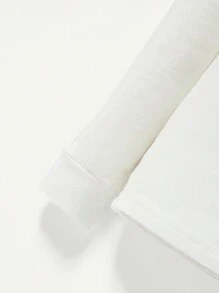 Cozy Pixies Bebis Pojke Snygg passform Pyjamasset Med Söt Björn Mönster , Lång Ärm Runda Hals Topp Och Byxor - Brun - Visa 9