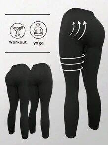 Mallas Deportivas - Negro - Ver 1