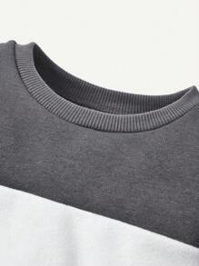 Cozy Pixies Conjunto De 4 Piezas De Sudadera Con Cuello Redondo Y Pantalones De Jogger Con Impresión De Letras Para Bebés Varones