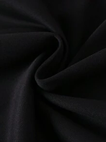 Manfinity LEGND Nam Màu sắc Tương phản Tay áo dài Áo polo - màu đen - Xem 5