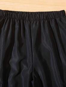 青少年男孩休閒街頭風素色2入組長褲套裝適用於大學學生 - 彩色 - 查看 7