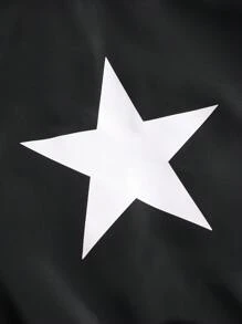 SHEIN EZwear Zip-front Teddy Jacket With Slanted Pockets - Multicolor - View 7