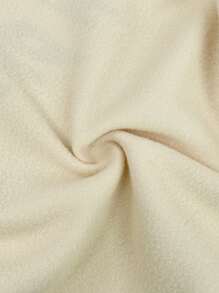 Teenage Girls' Casual Street Style Letter Printed Baseball Jacket - Apricot - View 3