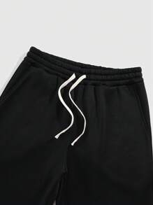 Manfinity Homme 3 piezas Pantalones de chándal sueltos con cordón para hombre
