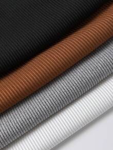 SHEIN Unity Áo ba lỗ đơn giản màu trơn cho mùa hè - Nhiều màu - Xem 5