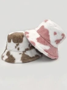 ROMWE Kawaii 2 Miếng Hình con bò Sang trọng Mũ - Nhiều màu - Xem 1