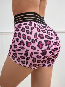 Women's Printed Ruched Bikini Bottom - Multicolor - View 2