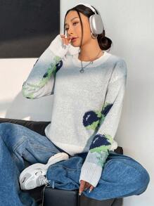 Chiquease Women Sweaters Hati Casual - Krem - View 5