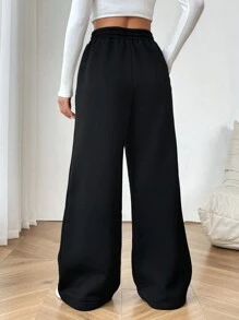 SHEIN EZwear 女性衛生褲 - 黑色 - 查看 6