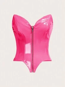 SHEIN ICON 女裝上衣 - 粉色 - 查看 1