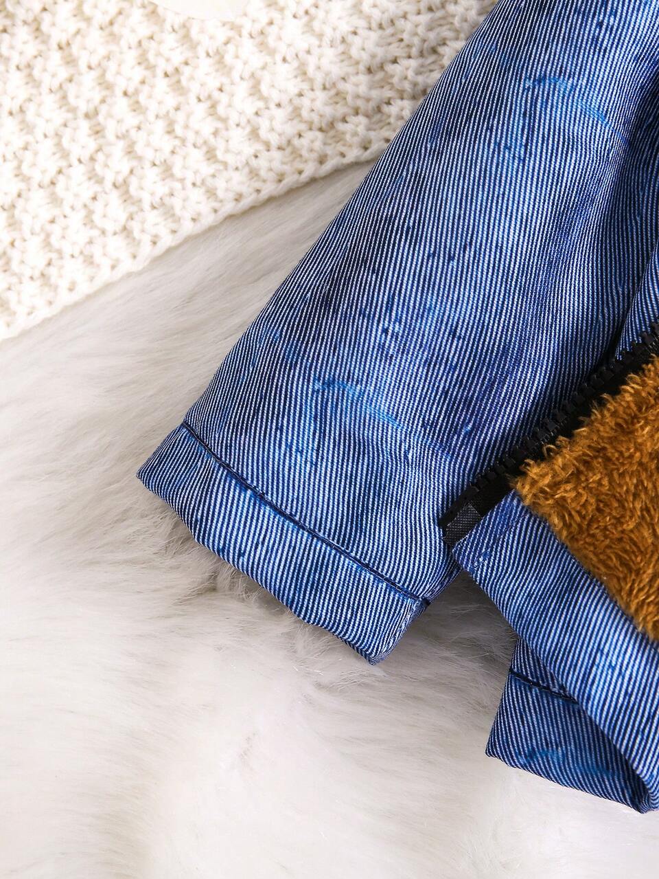 Baby Boys' Hooded Fleece Coat