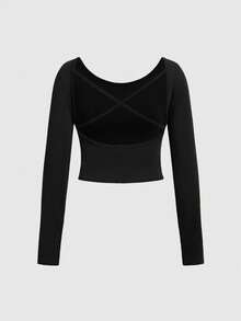 ROMWE 2pcs Women's Crew Neck T-shirt - Multicolor - View 5