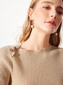 MOTF PREMIUM Jersey De Lana Tejida De Costilla - Caqui - Ver 4