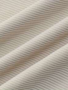 女用荷葉邊細肩帶洋裝 - 杏色 - 查看 3