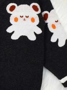 Cartoon Pattern Cardigan For Baby Boy