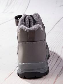 Botas De Nieve Para Hombres - Gris - Ver 2