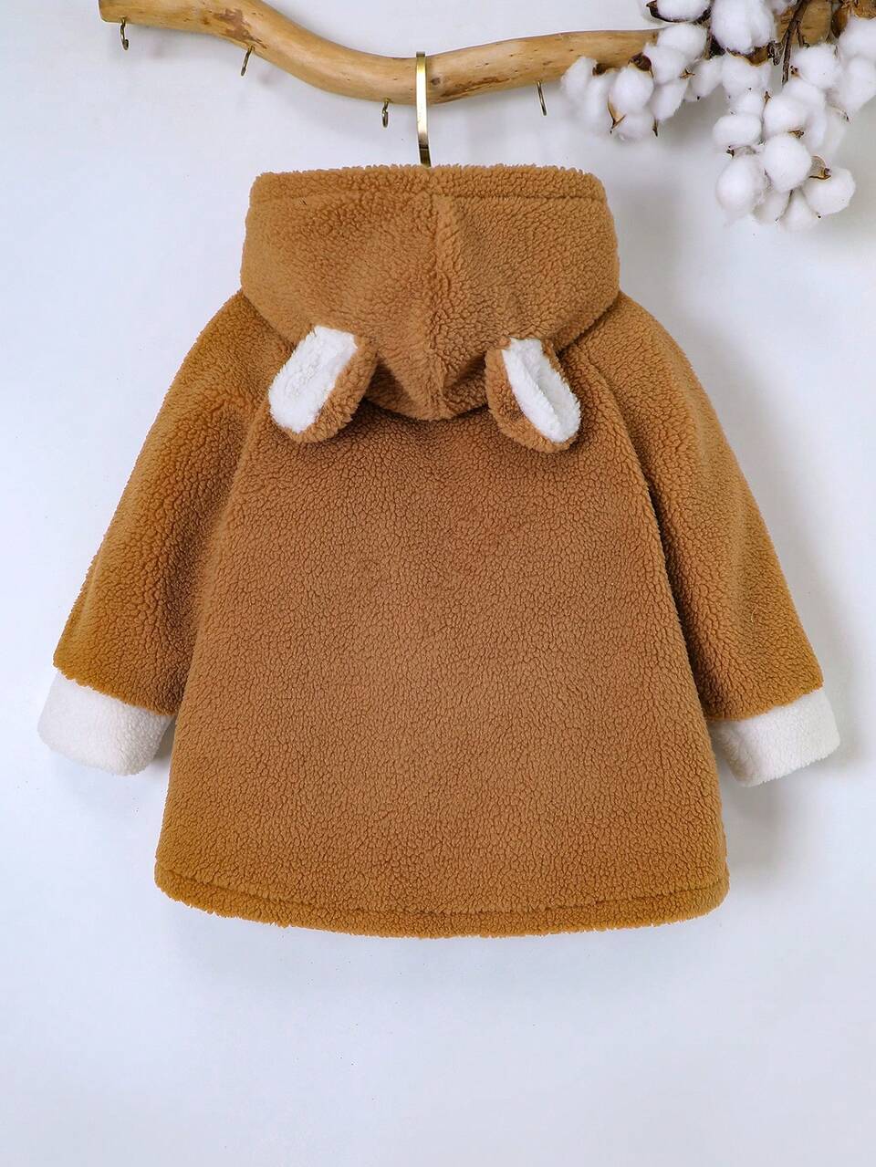 Young Girl Cute And Casual Hooded Coat For Autumn And Winter