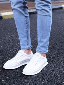 Manfinity Homme Men Cotton Slant Pocket Tapered Jeans - Light Wash - View 7