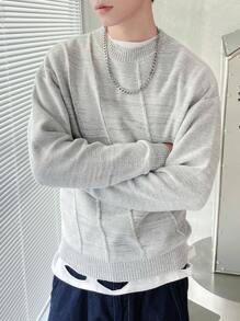 Claim Dot Nam Tay áo dài Áo len - Nhiều màu - Xem 6